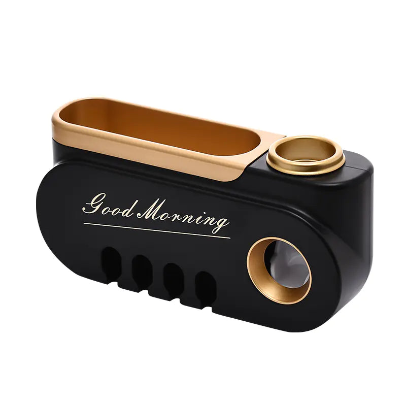 Creative Toothbrush Holder with Toothpaste Squeezer Set