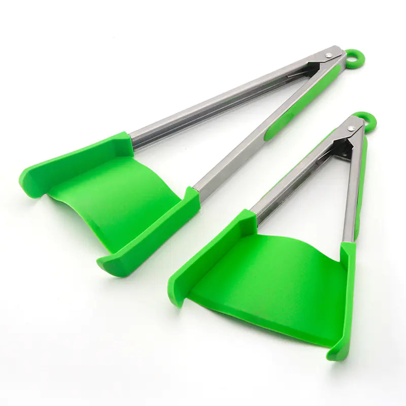 9-Inch and 12-Inch Silicone Food Tongs Kitchen Tool