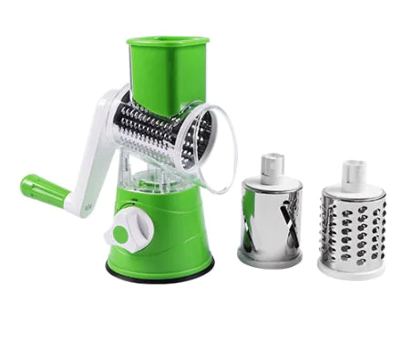 3-in-1 Hand Crank Vegetable Cutter and Shredder