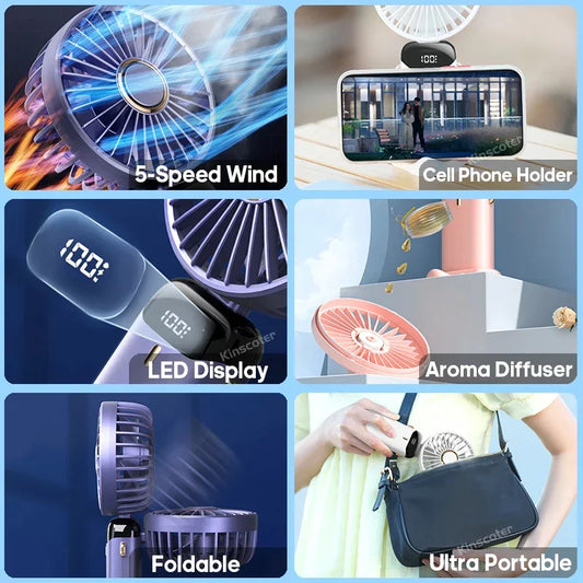 USB Rechargeable Portable Fan