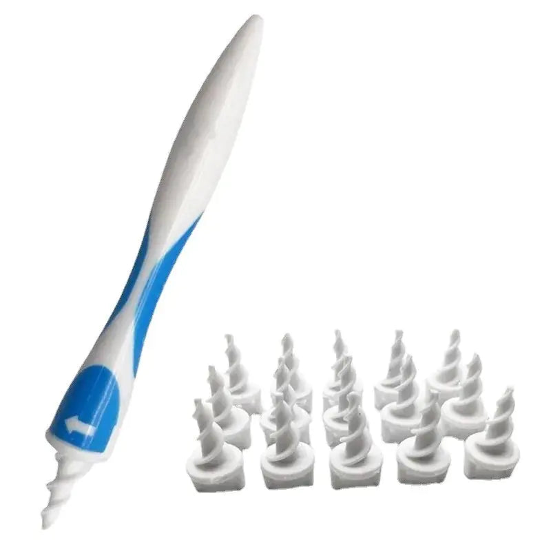 Smart Silicone Ear Wax Remover with 16 Tips (Packaged)