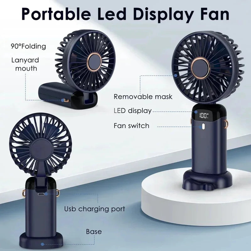 USB Rechargeable Portable Fan