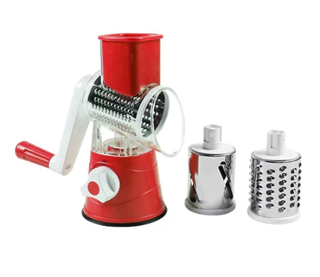 3-in-1 Hand Crank Vegetable Cutter and Shredder